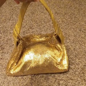 Gold Sequin purse pre owned no damages or anything